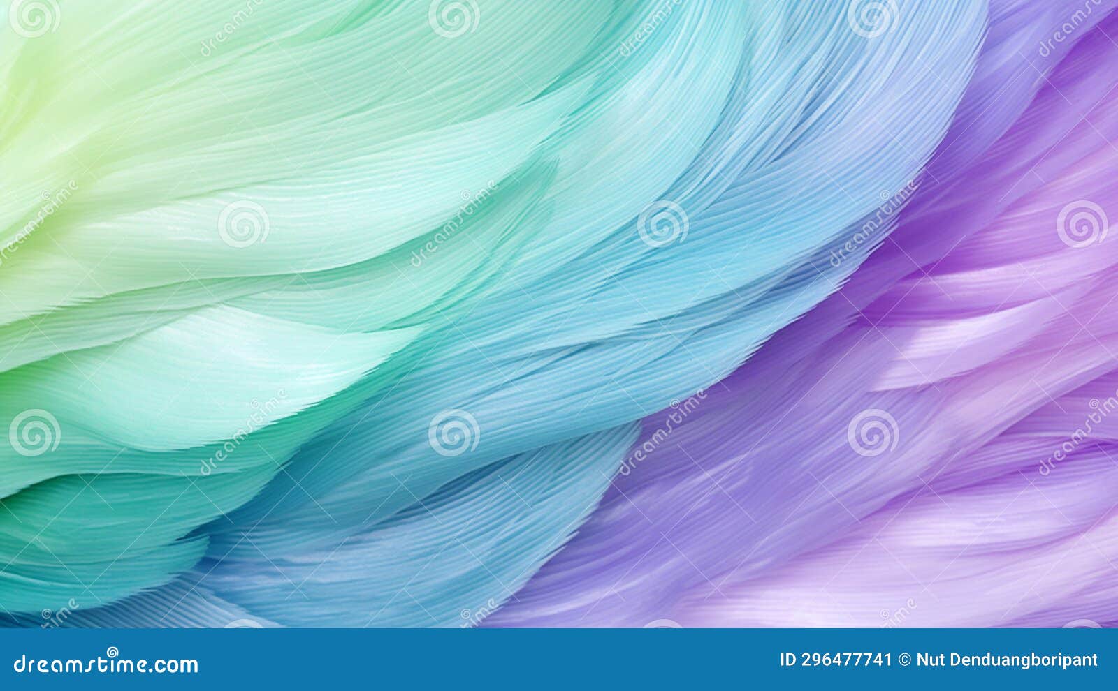 Lavender and Mint Blurred Ombre Abstract Pattern Background Stock