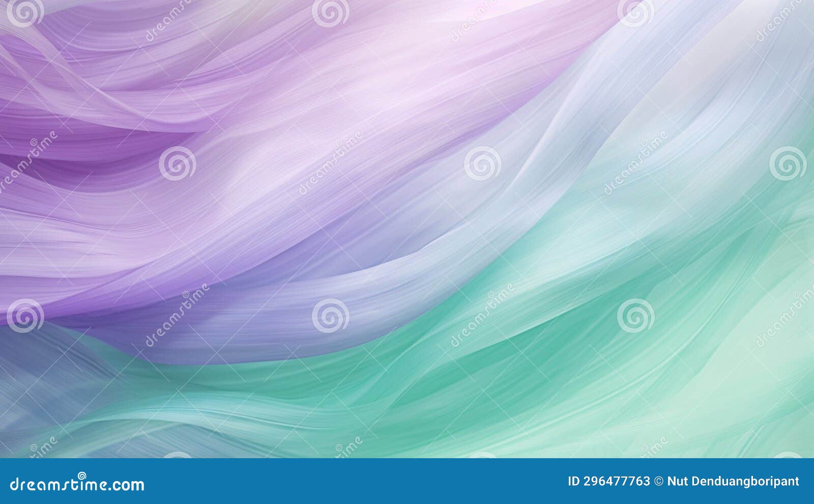 Lavender and Mint Blurred Ombre Abstract Pattern Background Stock