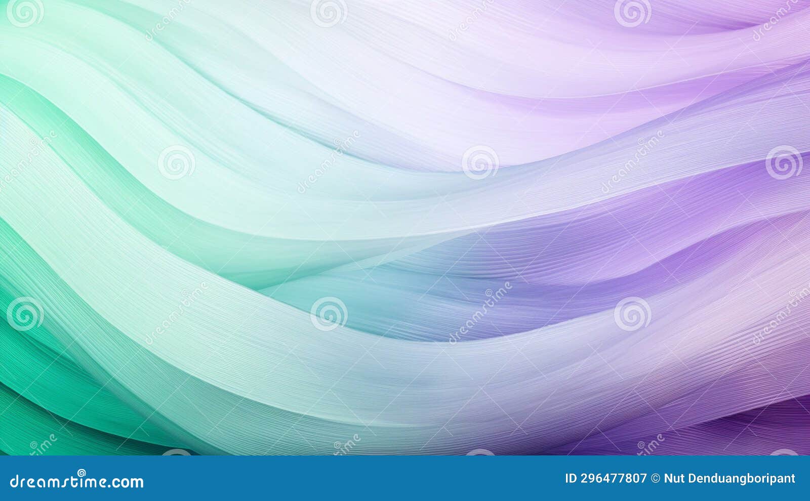 Lavender and Mint Blurred Ombre Abstract Pattern Background Stock