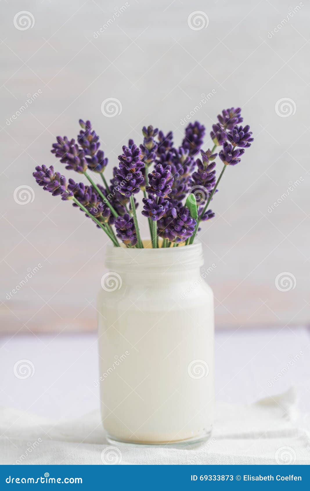 Lavender in a vase stock image. Image of perfume, decoration 69333873