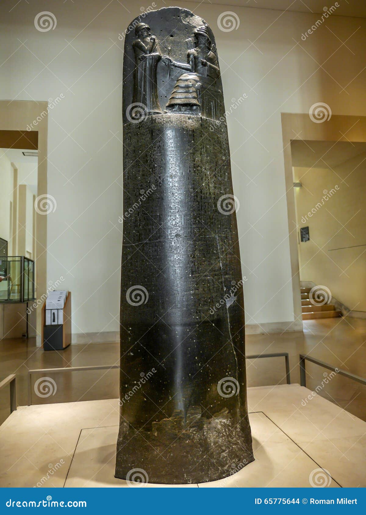 Law Code of Hammurabi editorial stock image. Image of code ...