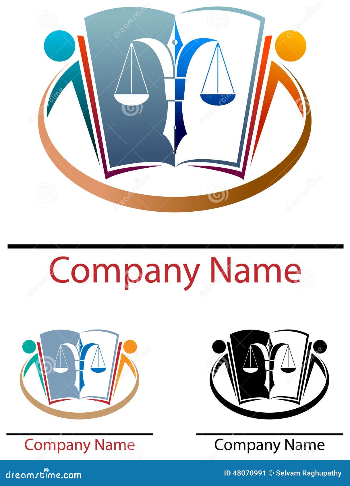 Law education logo stock vector. Illustration of isolated 48070991
