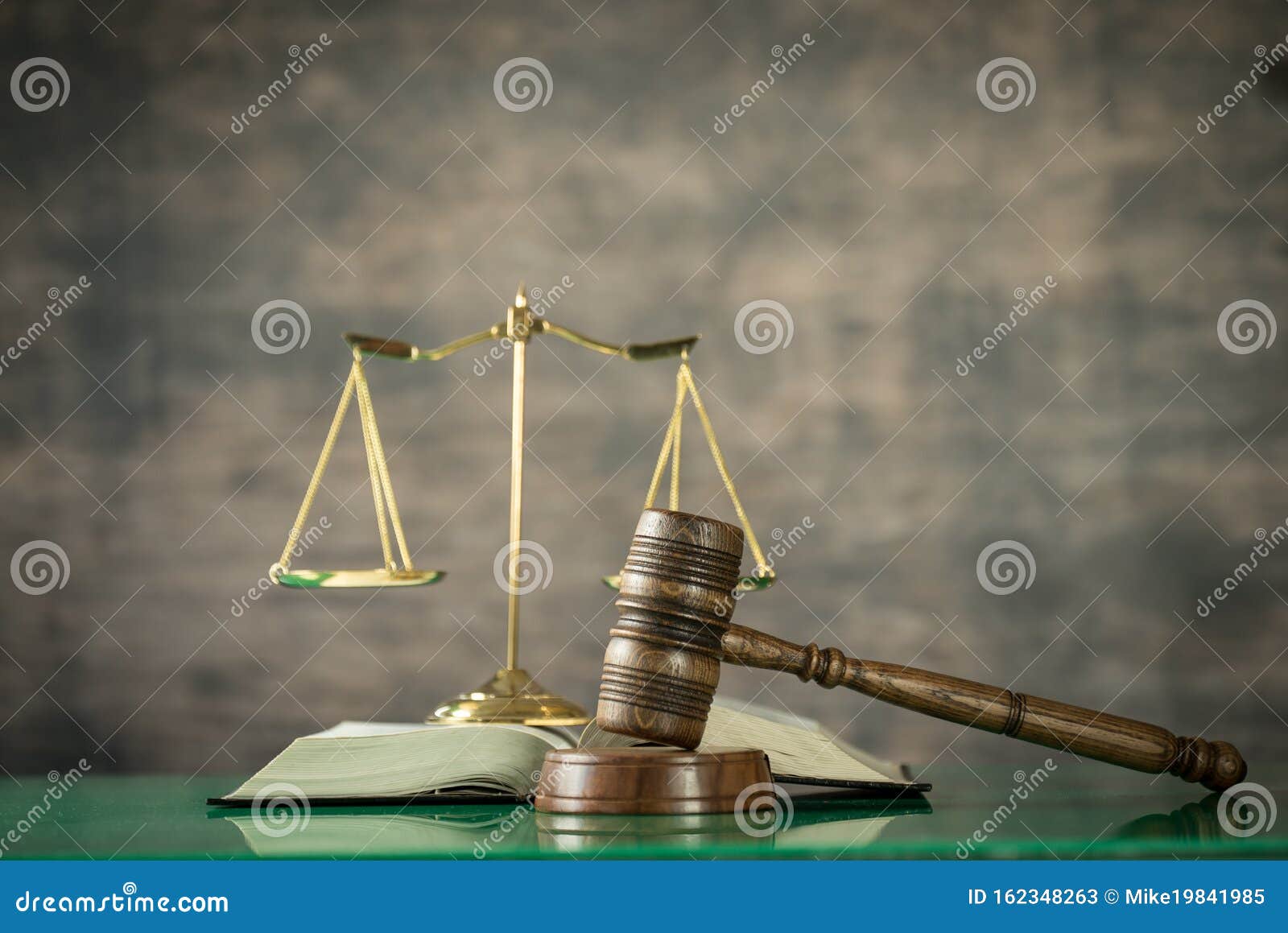 law and justice concept image. lswyers office