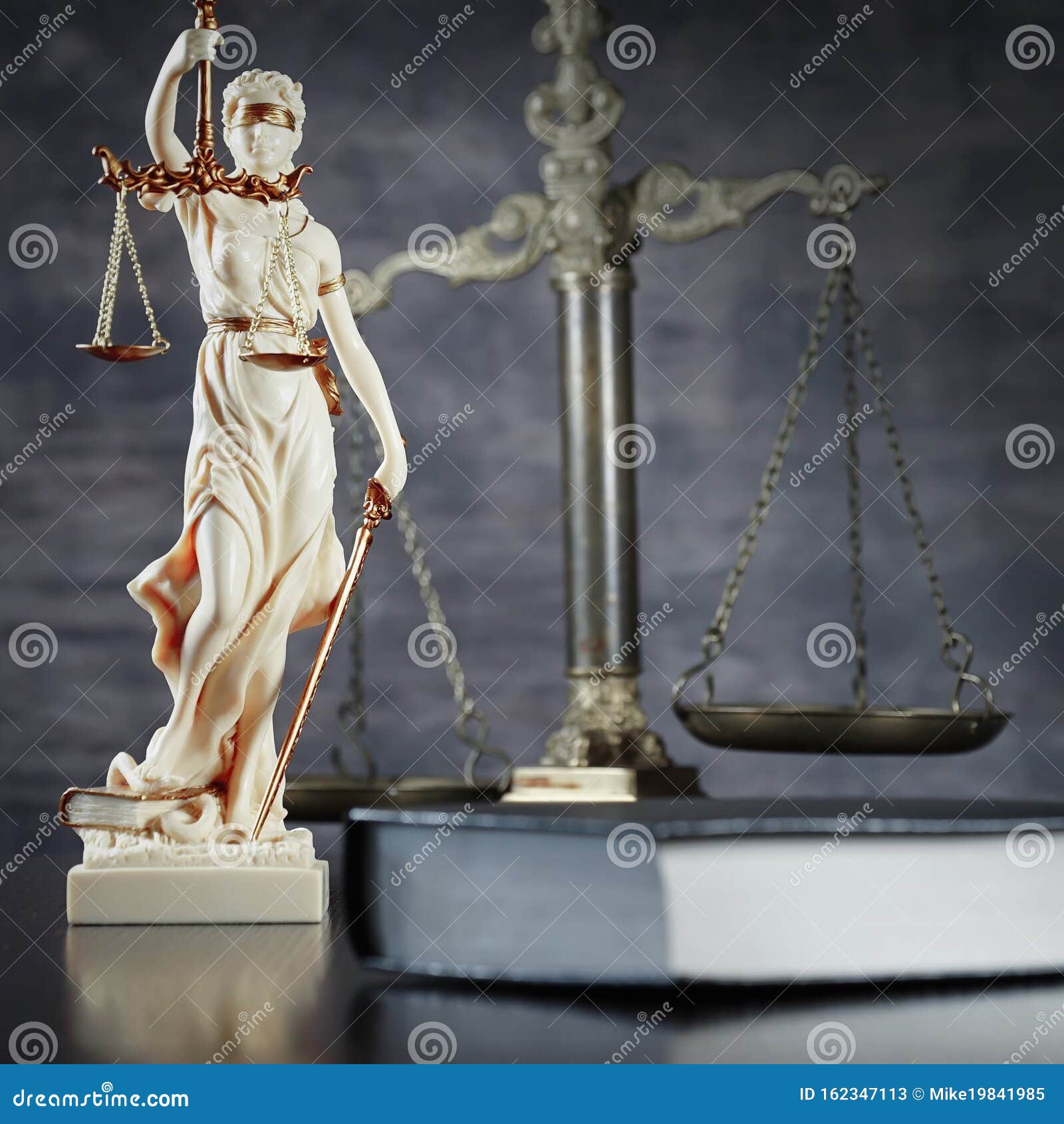 law and justice concept image. lswyers office