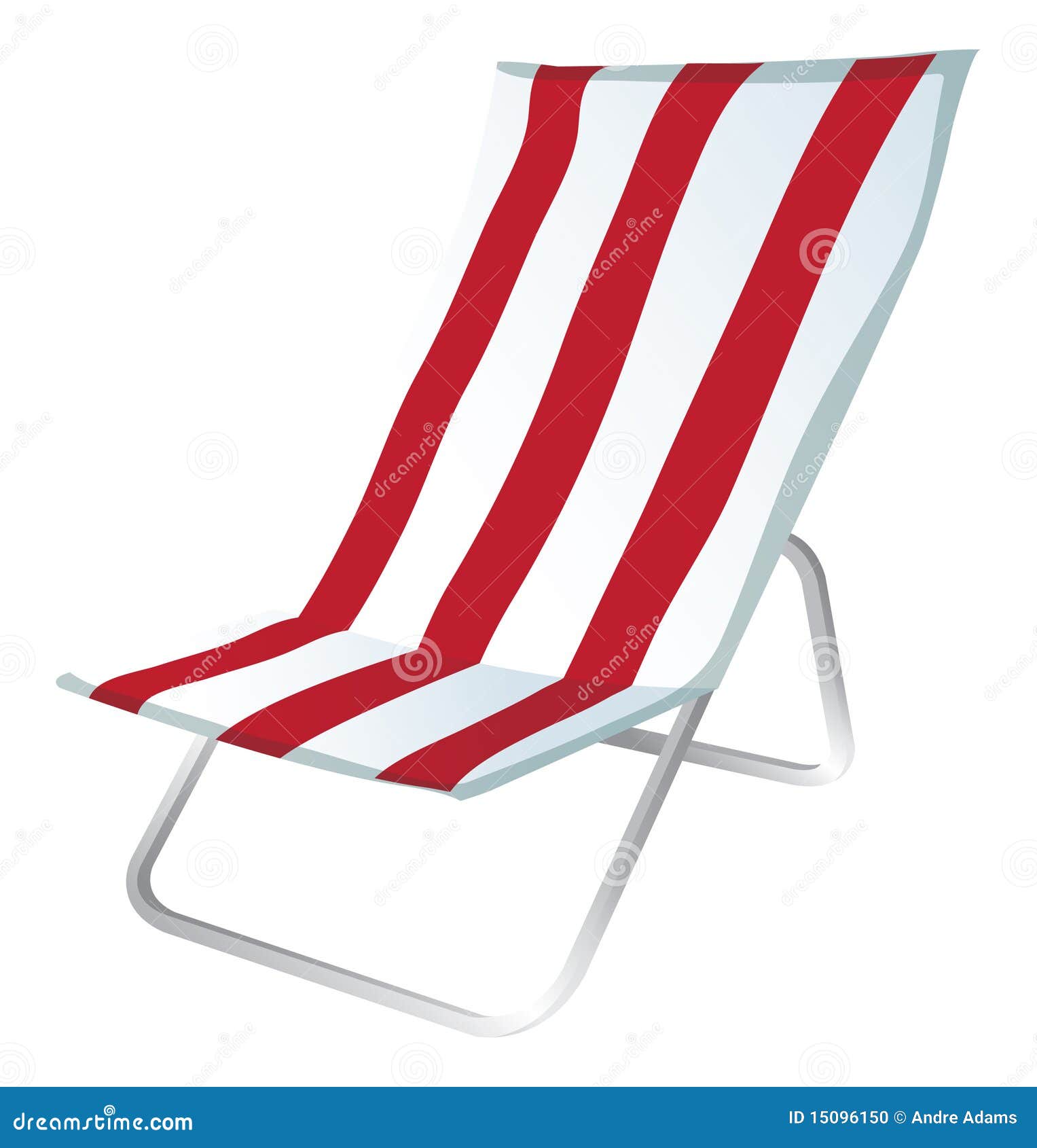 Lawn chair 2 stock vector. Illustration of relax, swimming 15096150