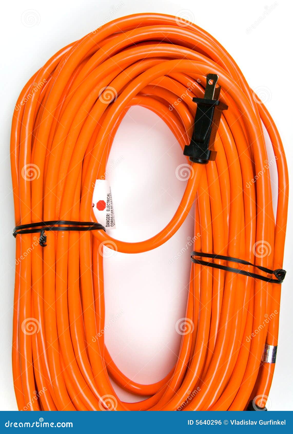 Lawn and Garden Extension Cord Stock Photo Image of lawn, cable 5640296
