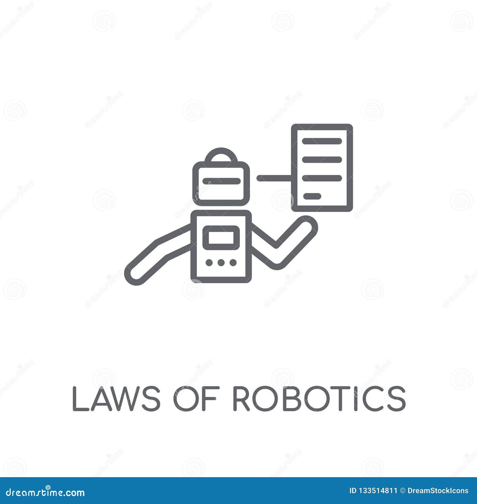 linear-laws-of-robotics-icon-from-artificial-intellegence-and-future