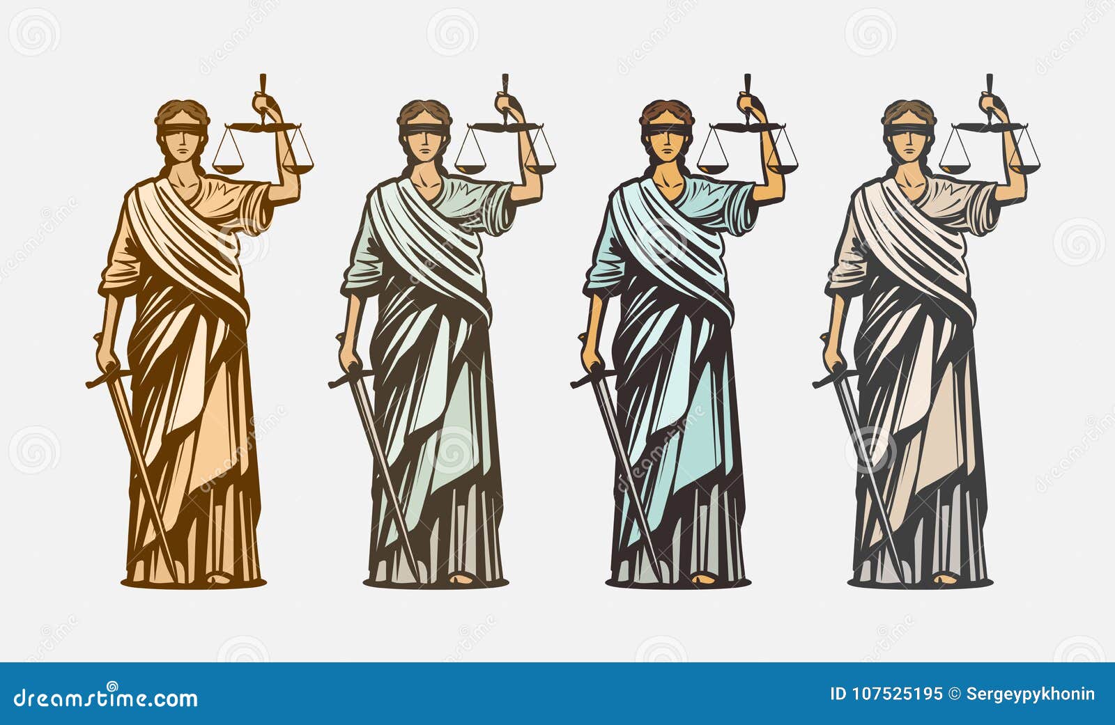 lawsuit, judge . lady justice, judgment, defence, justitia concept. vintage  