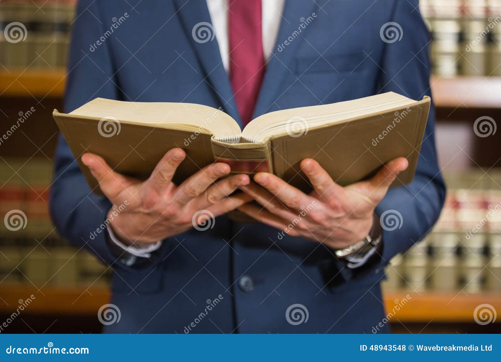 Lawyer Standing in the Law Library Stock Photo Image of lawyer, young