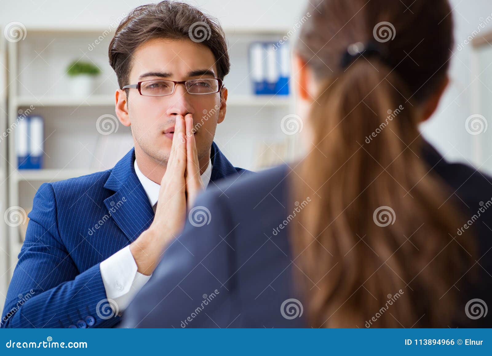 The Lawyer Talking To His Client in Office Stock Photo Image of expert, gavel 113894966
