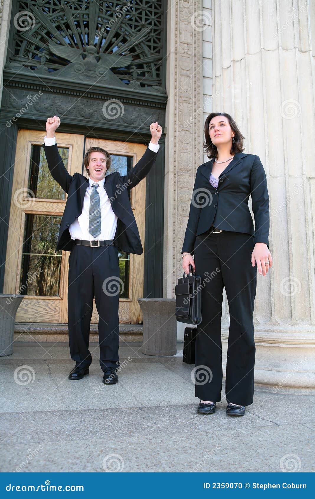 Lawyers At Court Stock Photo - Image: 2359070