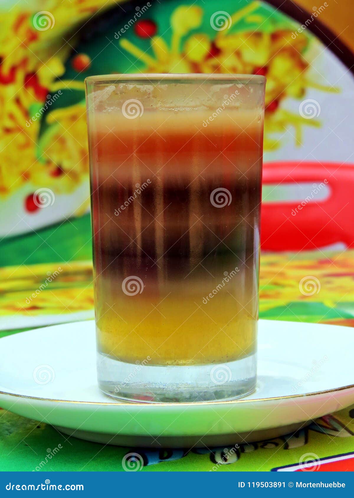7 layer tea, signature drink in srimangal, bangladesh