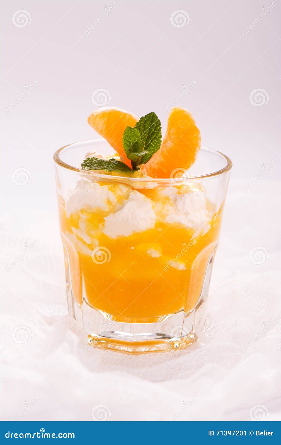 Cream Pannacota Tangerine Sauce Stock Photos - Free & Royalty-Free Stock  Photos from Dreamstime