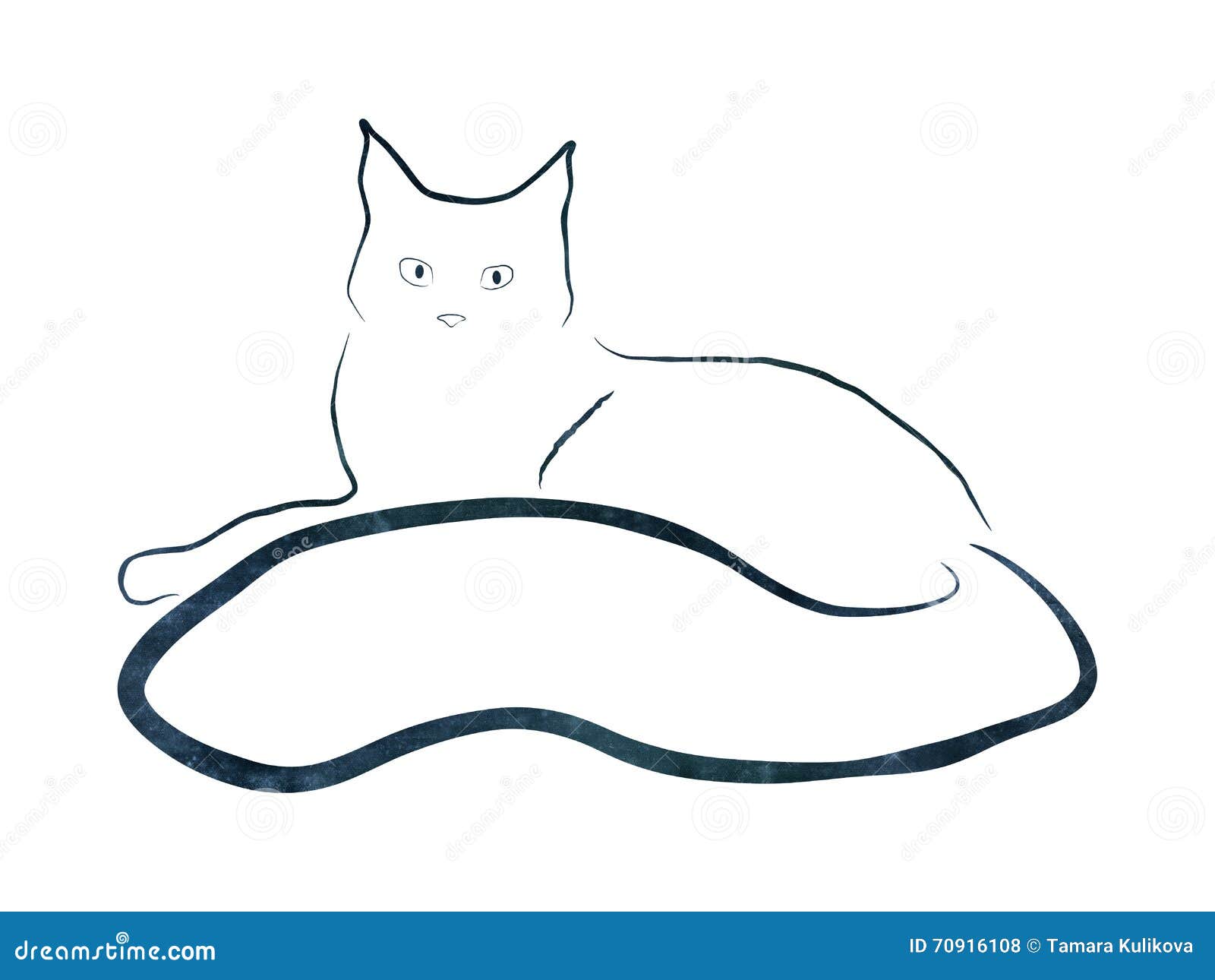 23+ Cat Drawing Laying Down Aleya Wallpaper