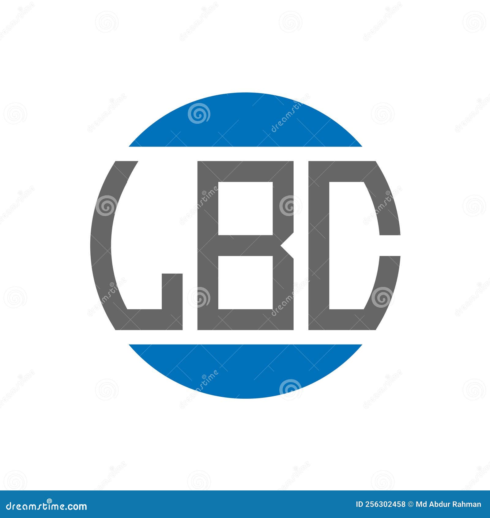 lbc letter logo  on white background. lbc creative initials circle logo concept. lbc letter 