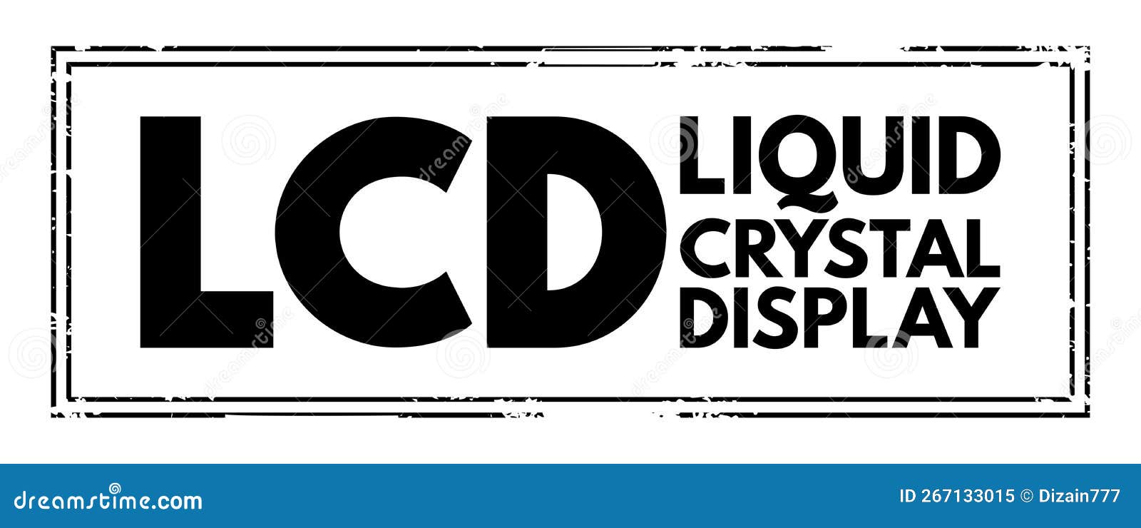 LCD Liquid Crystal Display is a Type of Flat Panel Display Which Uses