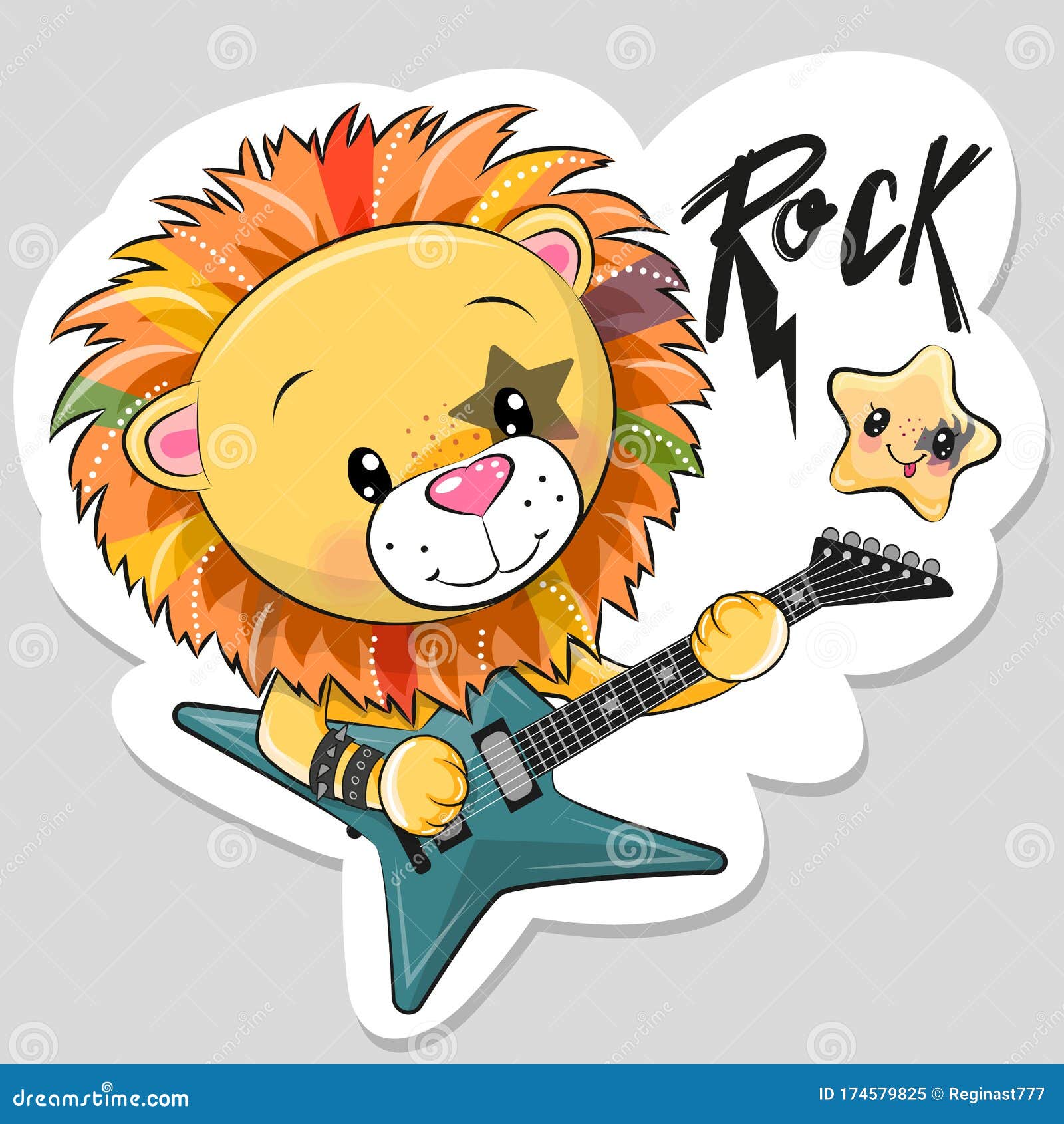 Rocky metal guitarras plectrum plateado León 