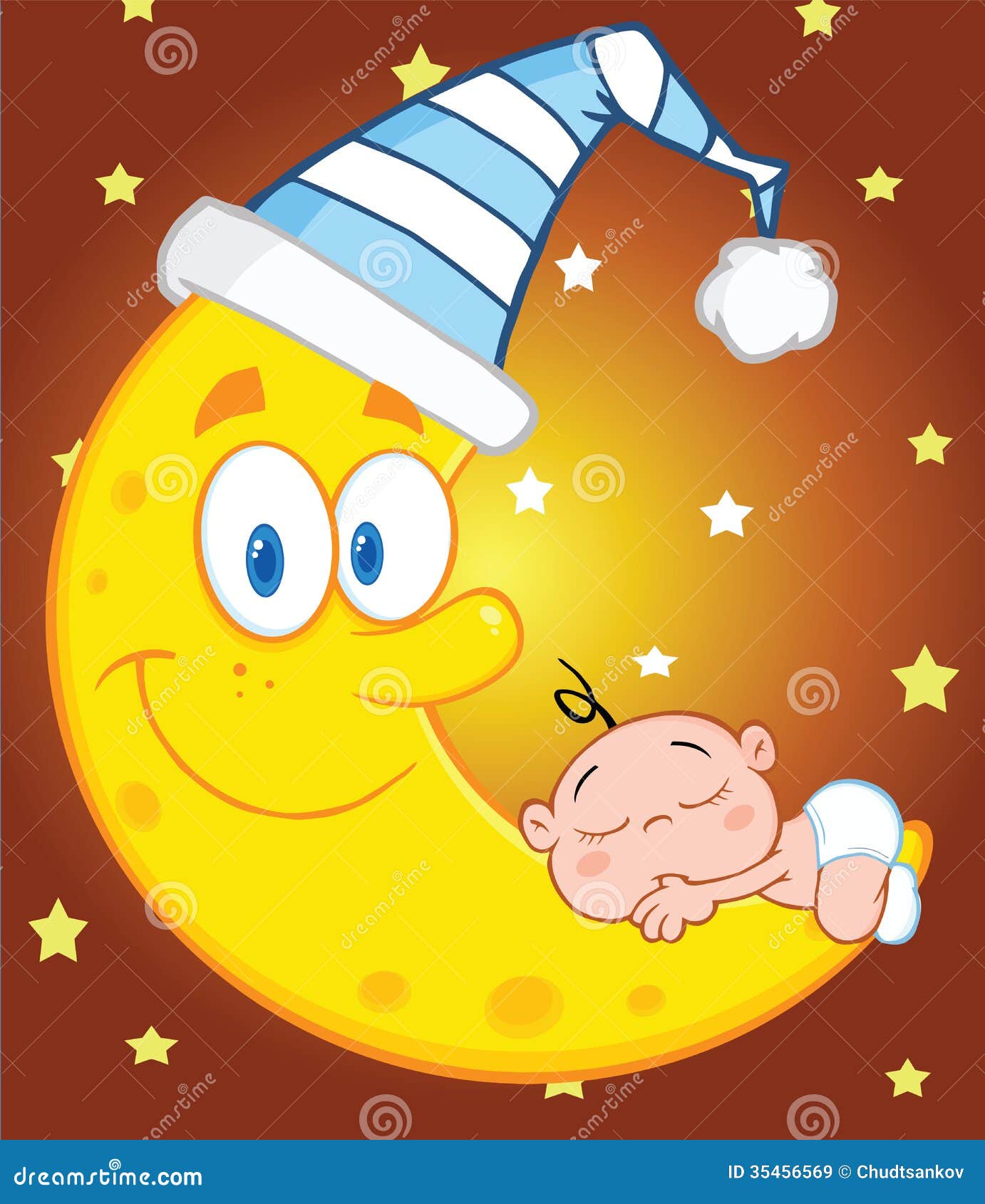 Le Bebe Garcon Mignon Dort Sur La Lune Avec Le Chapeau De Sommeil Au Dessus Du Ciel Avec Des Etoiles Illustration Stock Illustration Du Conseil Decoration Le Bebe Garcon Mignon Dort Sur La Lune Avec Le Chapeau De Sommeil Au Dessus Du Ciel Avec Des Etoiles Illustration Stock Illustration Du Conseil Decoration