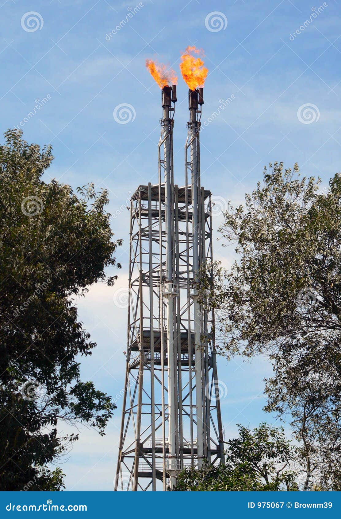 Le Brunei. Consommation Excessive De Gaz Image stock Image du tour