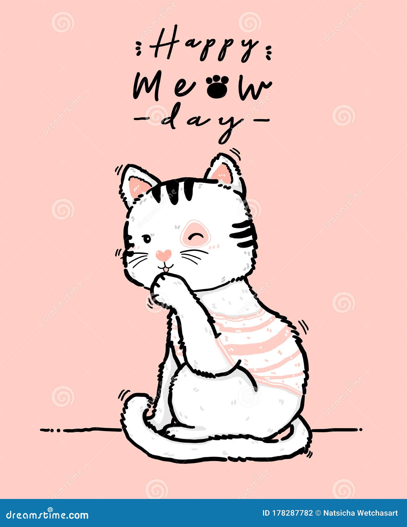 Le Chat Blanc Et Rose Chaton Pelucheux Joueuse De Gribouillage De Carte Mignonne De Joyeux Anniversaire Lechent Le Vecteur Plaque Illustration De Vecteur Illustration Du Miaulement Frais Le Chat Blanc Et Rose Chaton Pelucheux Joueuse De Gribouillage De Carte Mignonne De Joyeux Anniversaire Lechent Le Vecteur Plaque Illustration De Vecteur Illustration Du Miaulement Frais