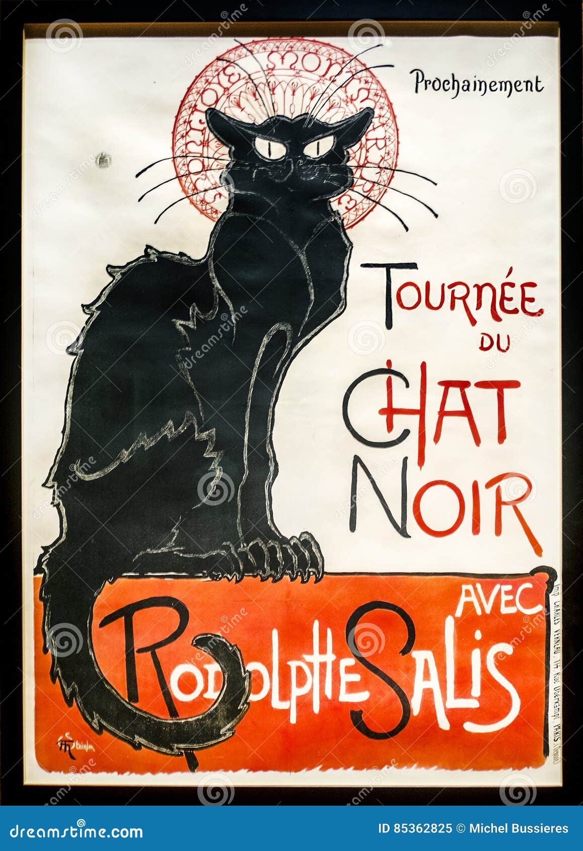 Le Chat Noir Editorial Image Image Of Destination Century