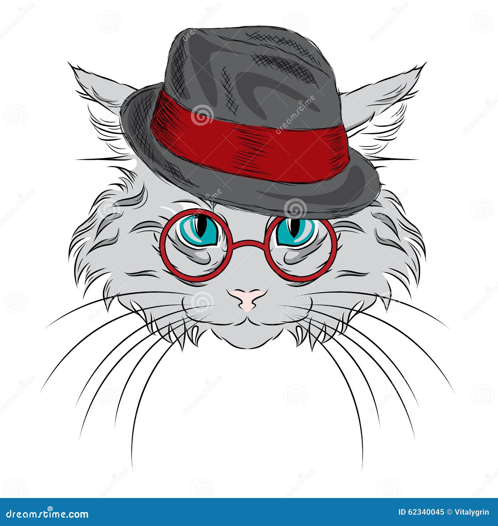 Le Chat Ont Ete Dessines A La Main 1 Vecteur De Serie D Illustration De Chat De Dessin Anime Chat Avec Les Verres Et Le Chapeau Illustration De Vecteur Illustration Du Main Le Chat Ont Ete Dessines A La Main 1 Vecteur De Serie D Illustration De Chat De Dessin Anime Chat Avec Les Verres Et Le Chapeau Illustration De Vecteur Illustration Du Main