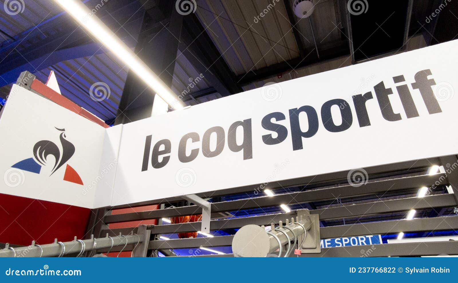 Le Coq Sportif Logo Brand and Text Sign Interior Sport French Store of ...