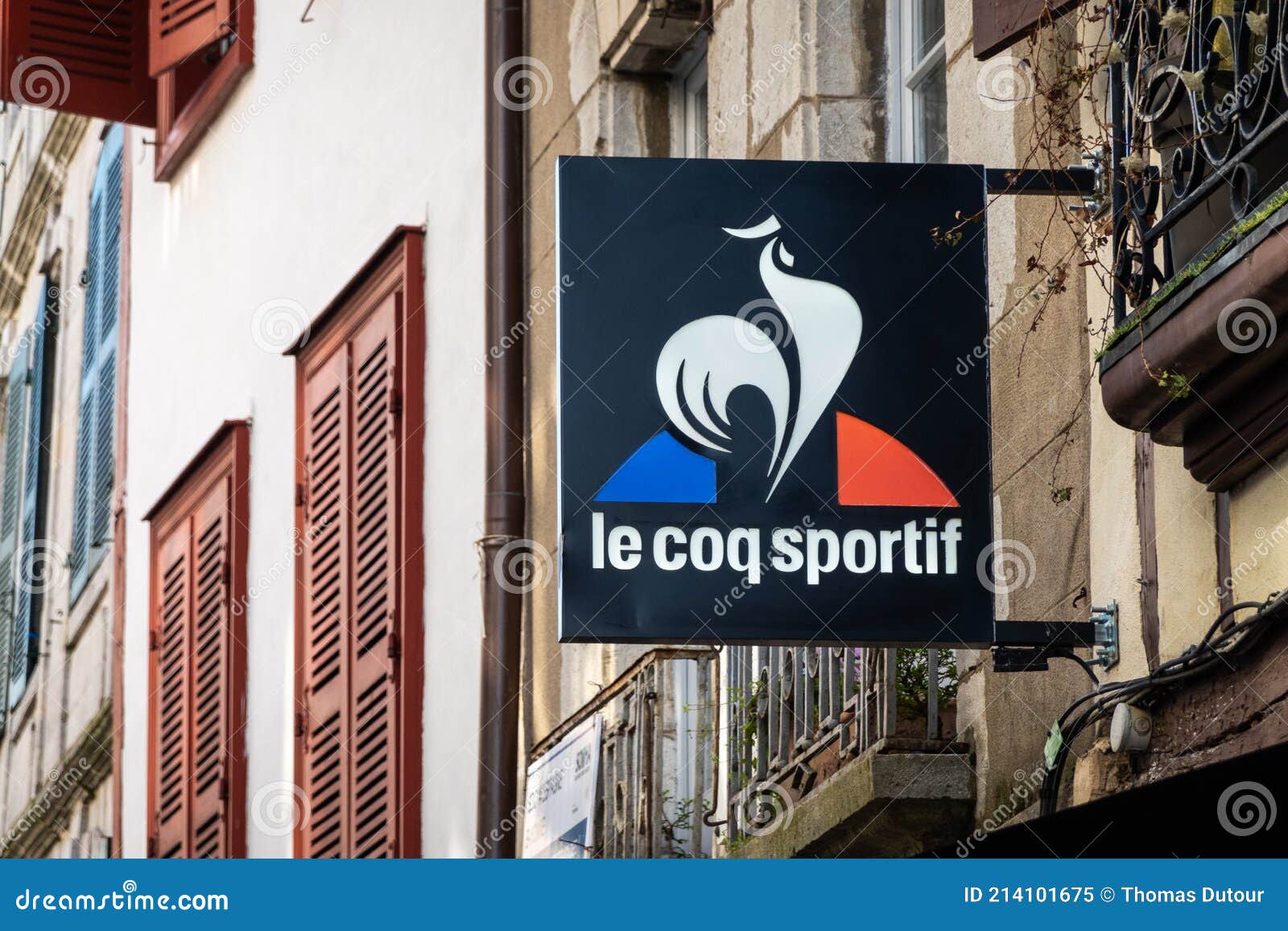 Le Coq Sportif Sign Outside Shop in Bayonne, France Editorial Image ...