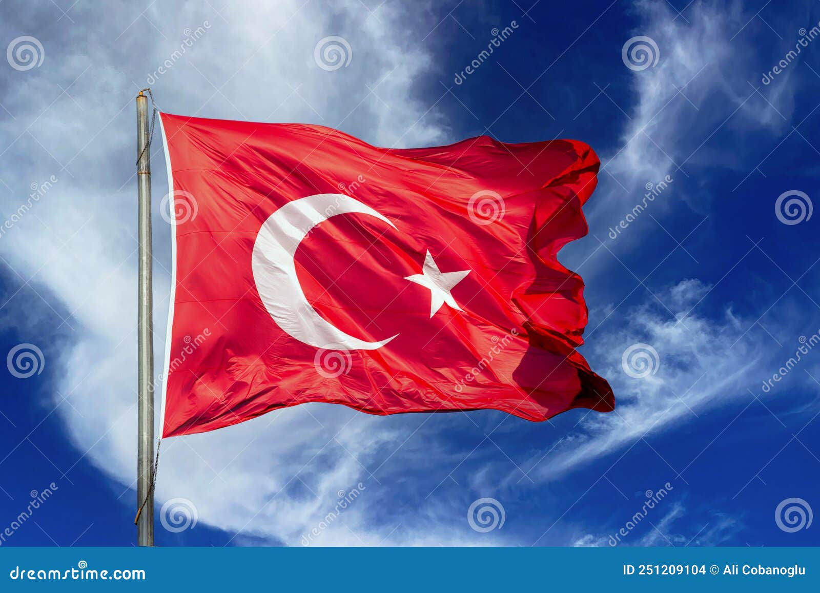 Drapeau de la Turquie