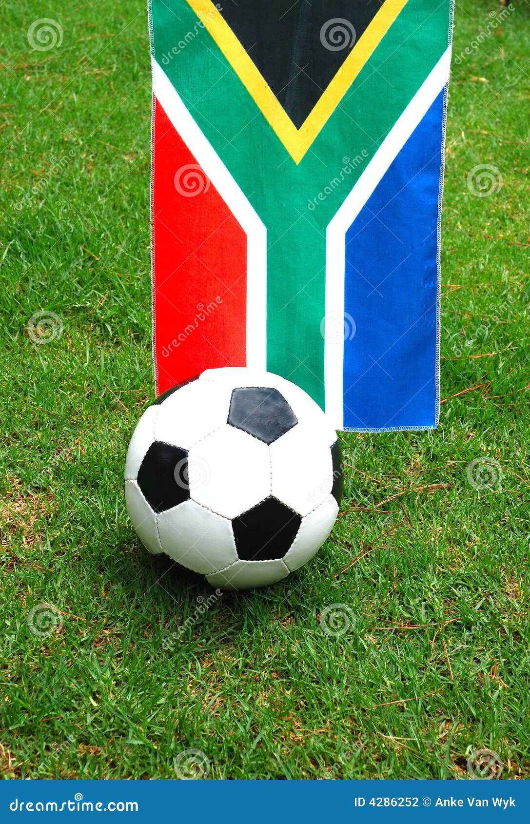 Le Football Afrique Du Sud Photographie stock - Image: 4286252