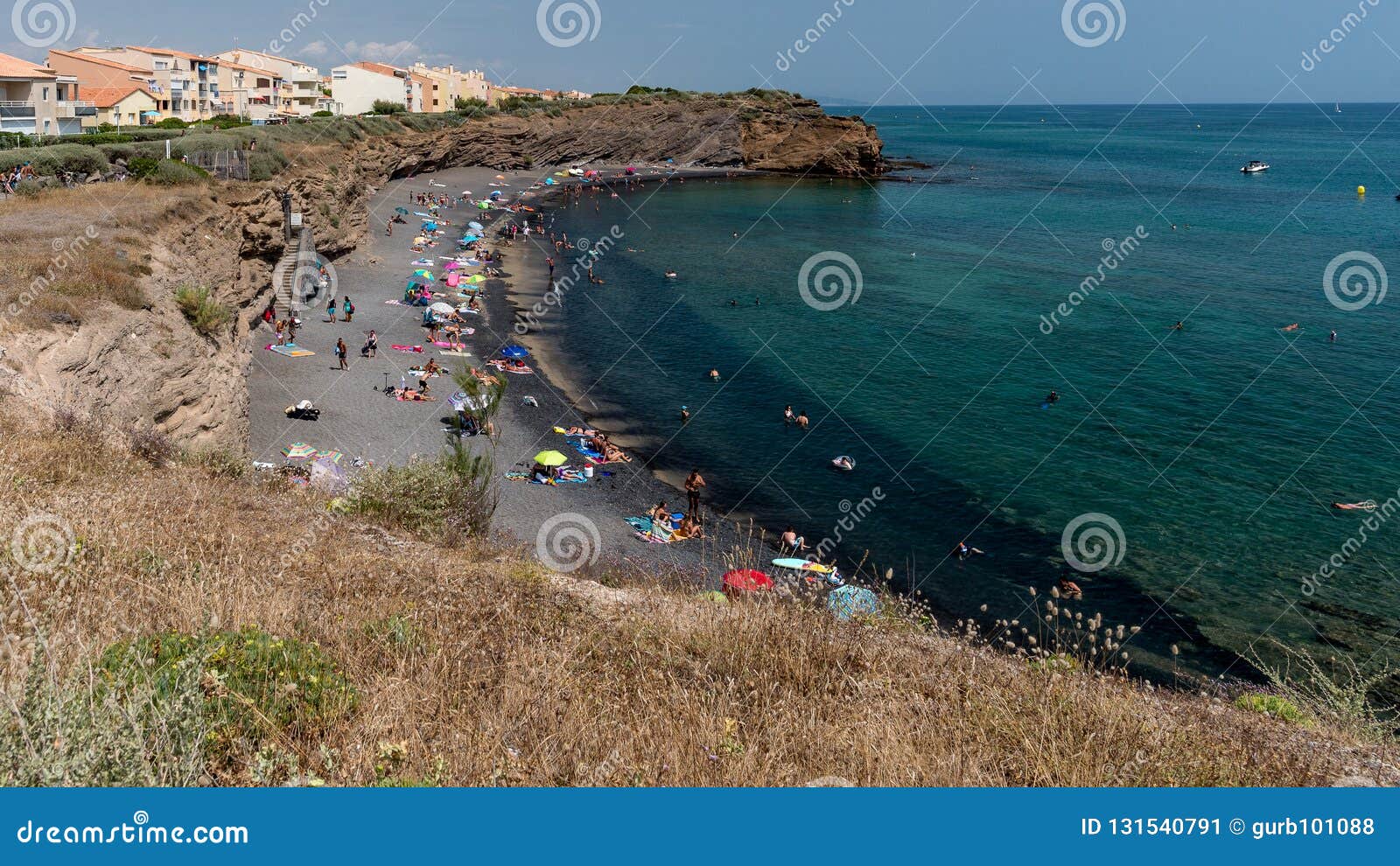 nude on the beach of cap dagde