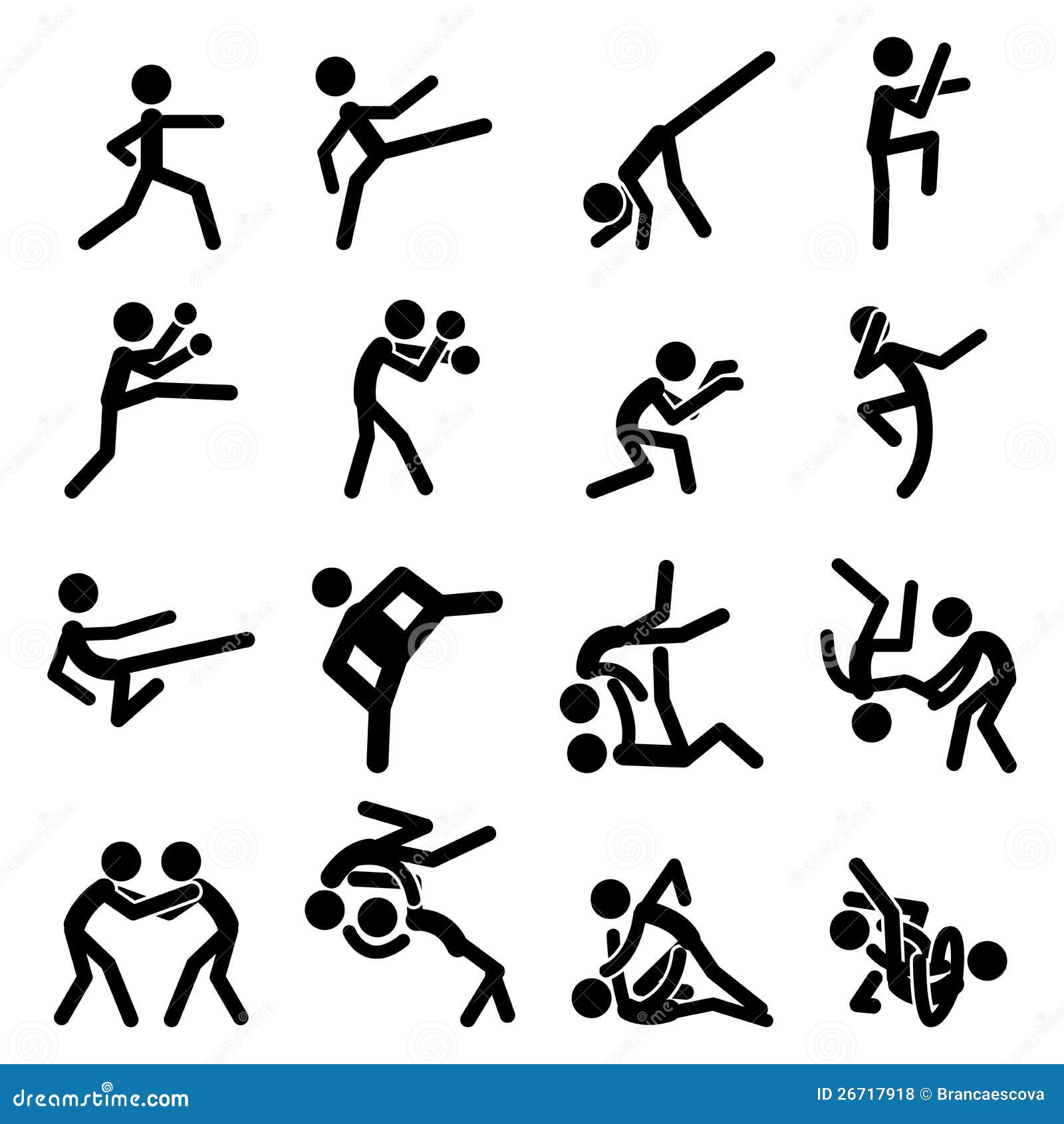 Le Graphisme  De Pictogramme  De Sport A Plac  03 Arts 