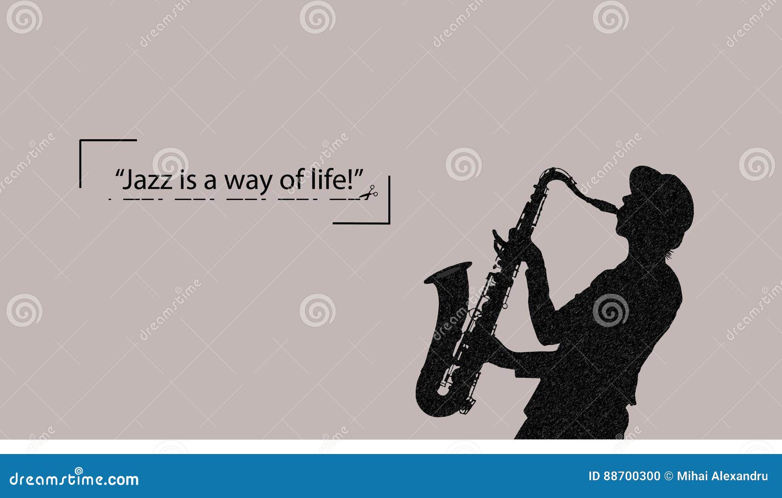 Le Joueur De Saxophone Chantant Une Chanson Jazz Est Une Citation De Mode De Vie Illustration Stock Illustration Du Silhouette Studio Le Joueur De Saxophone Chantant Une Chanson Jazz Est Une Citation De Mode De Vie Illustration Stock Illustration Du Silhouette Studio