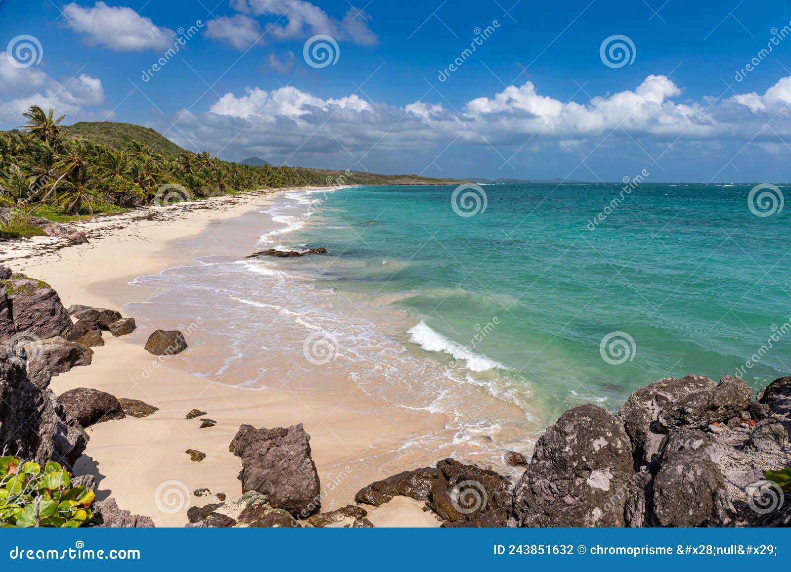 le marin, martinique - anse grosse roche cape macre