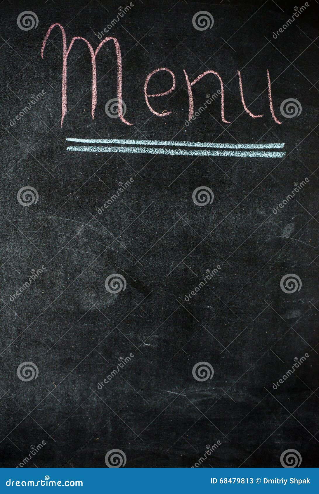 Le Menu De Panneau De Craie Pour Une Barre Ou Un Café Le Dessin Sur Un Tableau  Noir Image stock - Image du alcool, restaurant: 68479813