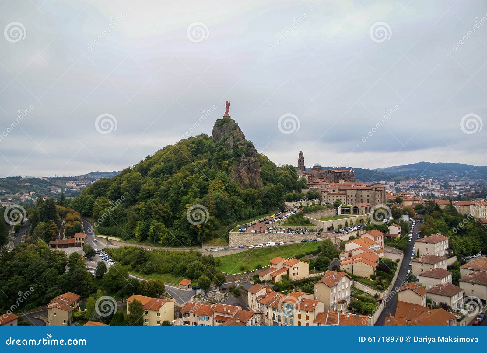 Le Puy, France stock photo. Image of faith, travel, union - 61718970