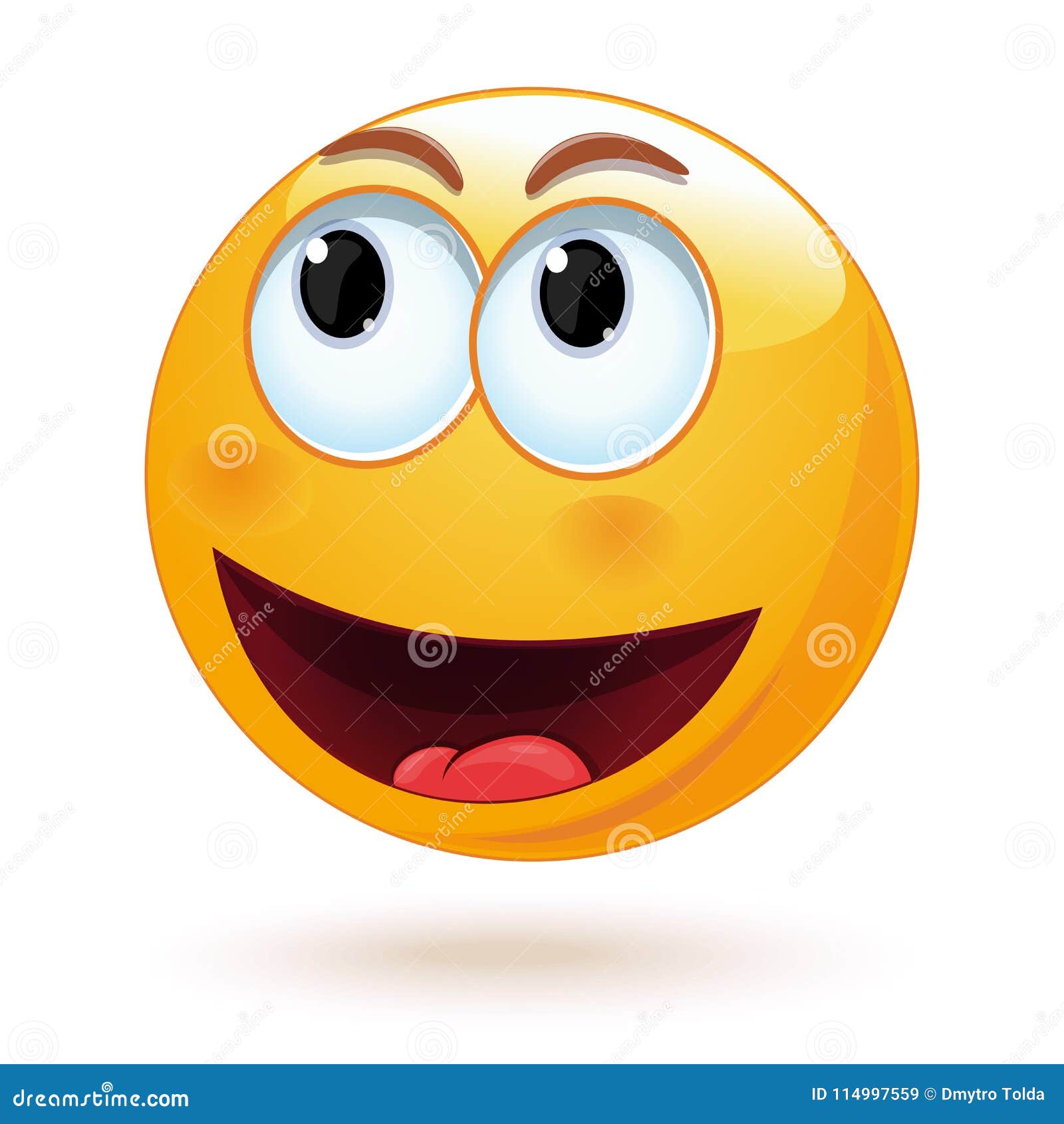 Le Smiley Joyeux Rit La Bouche Grande Ouverte Graphisme De Vecteur Illustration De Vecteur Illustration Du Smiley Vecteur Le Smiley Joyeux Rit La Bouche Grande Ouverte Graphisme De Vecteur Illustration De Vecteur Illustration Du Smiley Vecteur