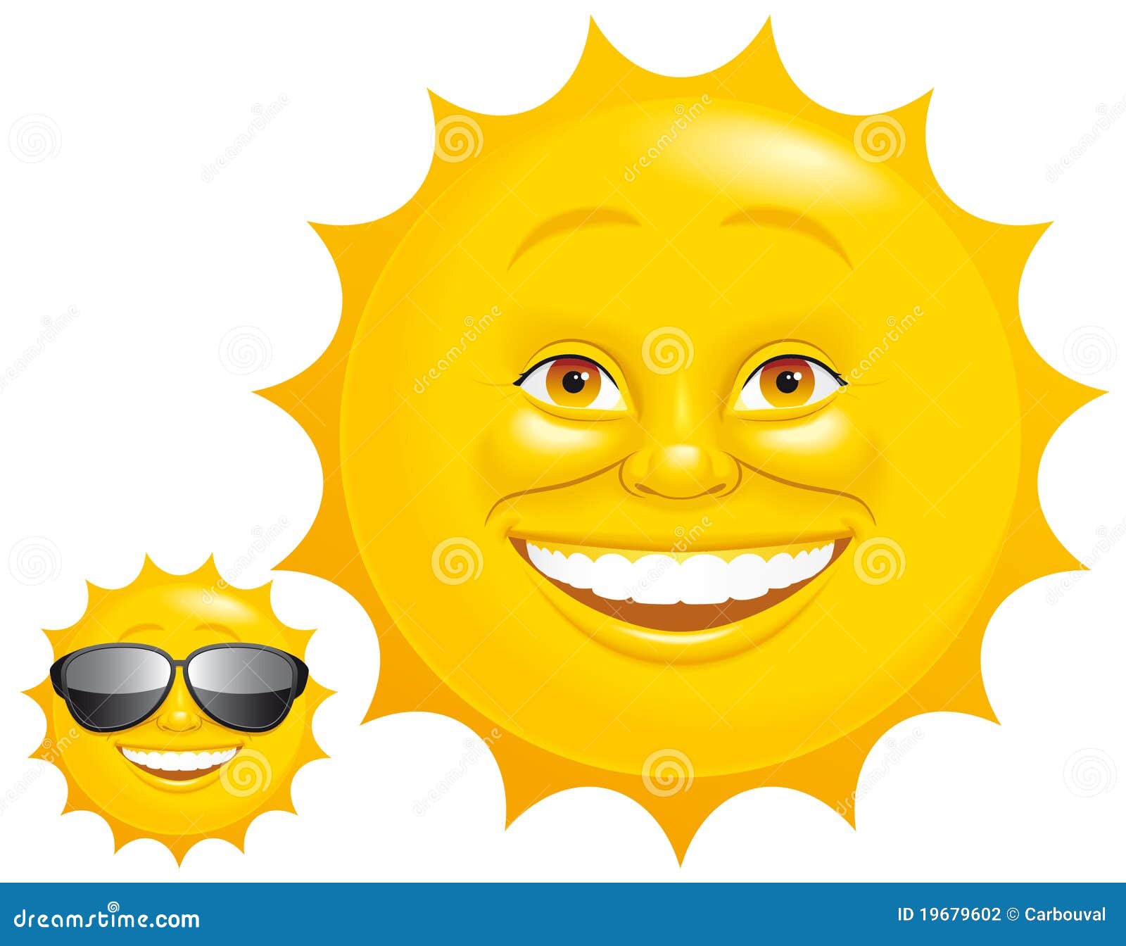 photographie stock le soleil de sourire image