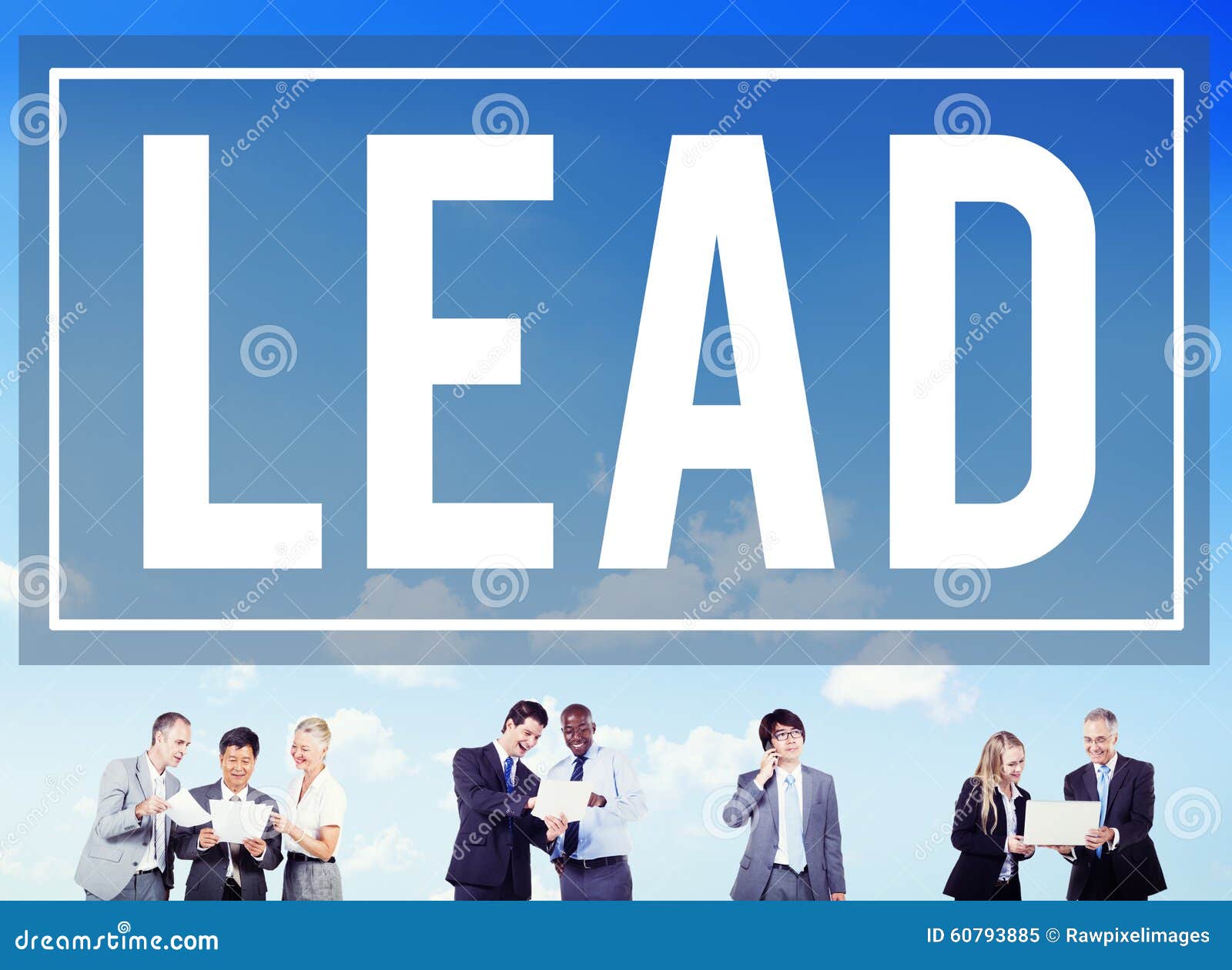 Lead Leadership Director Coach Boss Concept Stock Image Image of