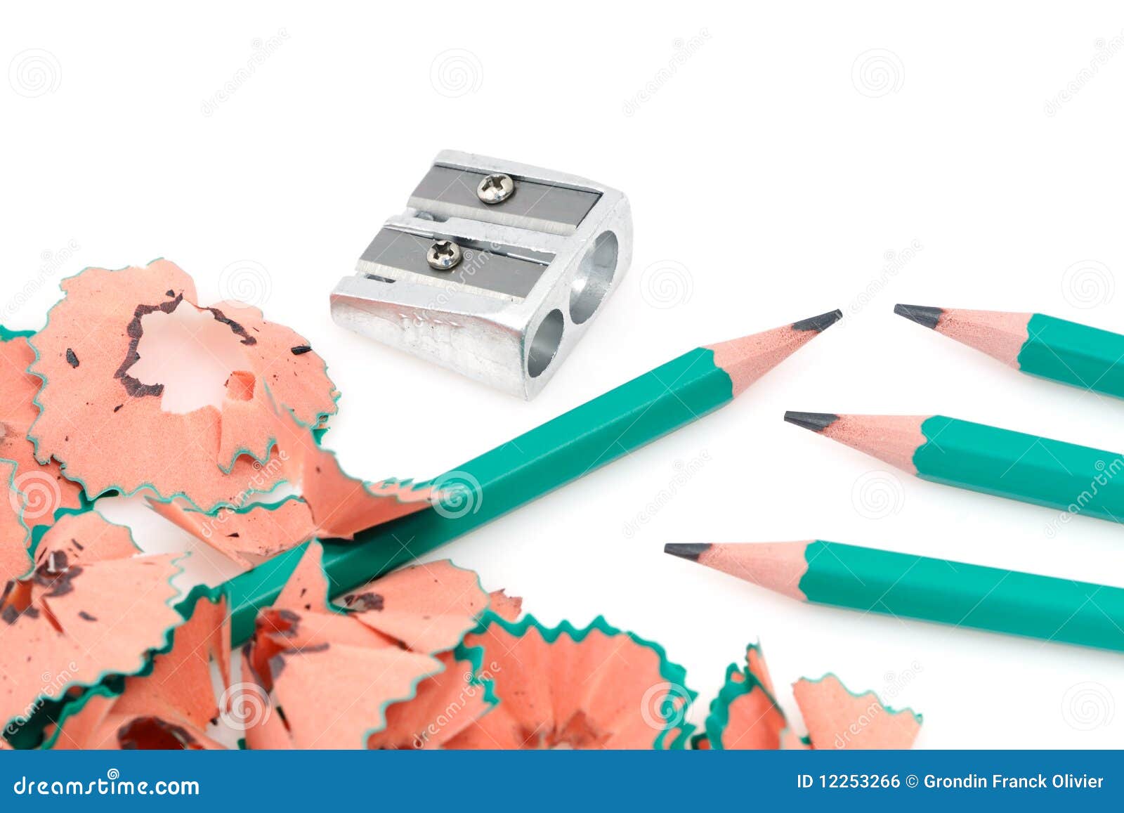 Lead pencils stock photo. Image of write, desk, imagination - 12253266