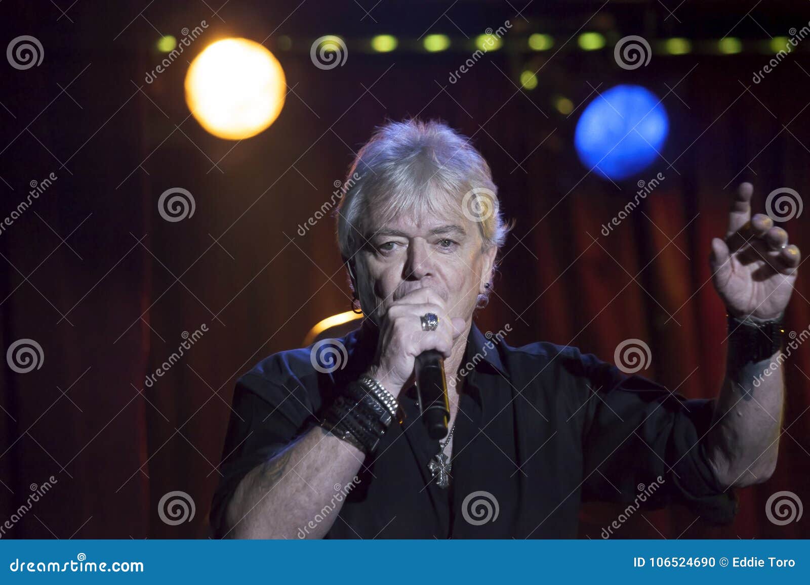 Lead Singer Russell Hitchcock of Air Supply Performs at B.B. Kin