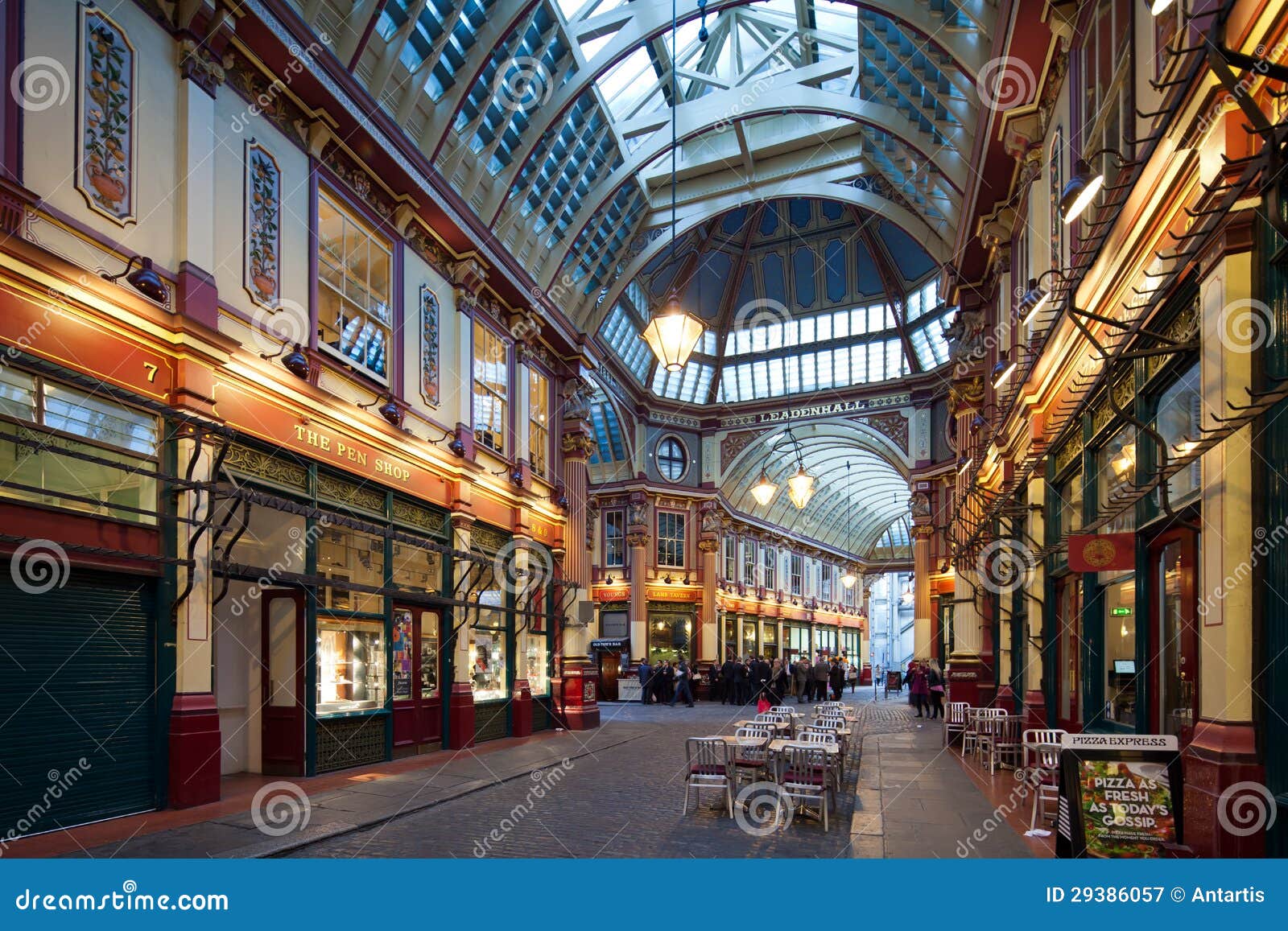 Leadenhall Market editorial photography. Image of indoor - 29386057