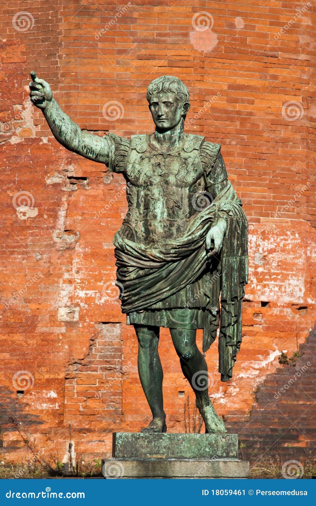 The Leader: Cesare Augustus - Emperor Stock Image - Image of leader ...