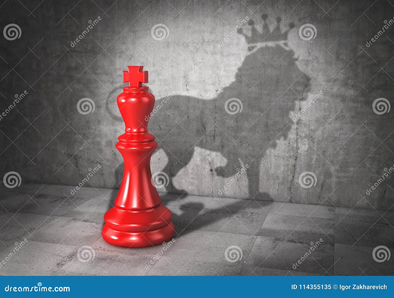 Hidden Potential, Chess Pawn with Crown