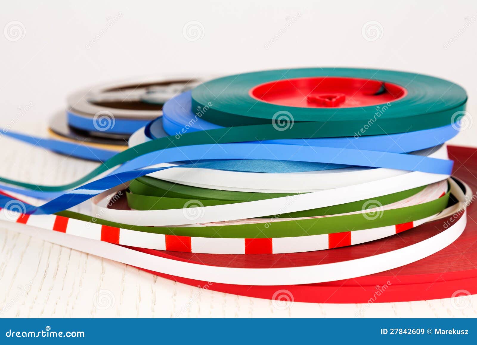 Leader tape stock image. Image of duplicate, music, play 27842609