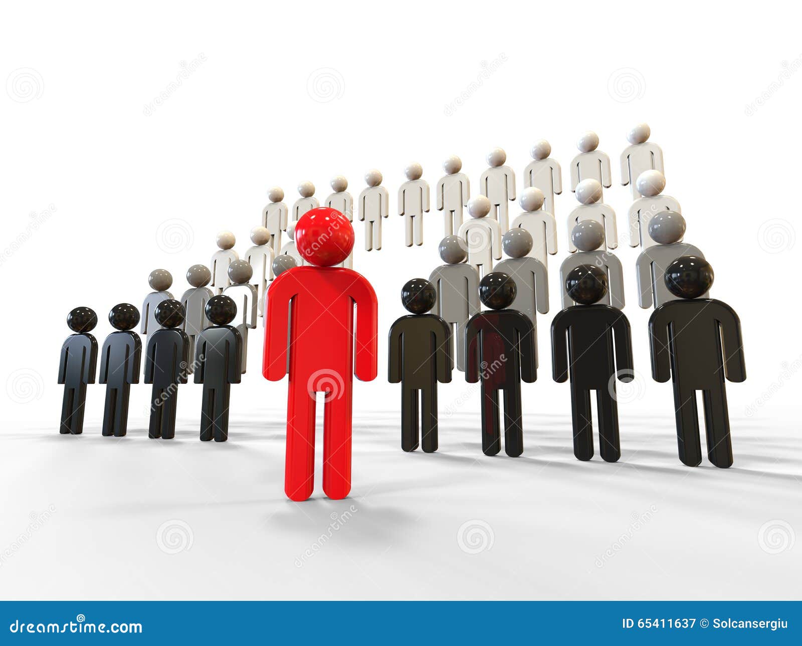 Leadership concept stock illustration. Illustration of achievement