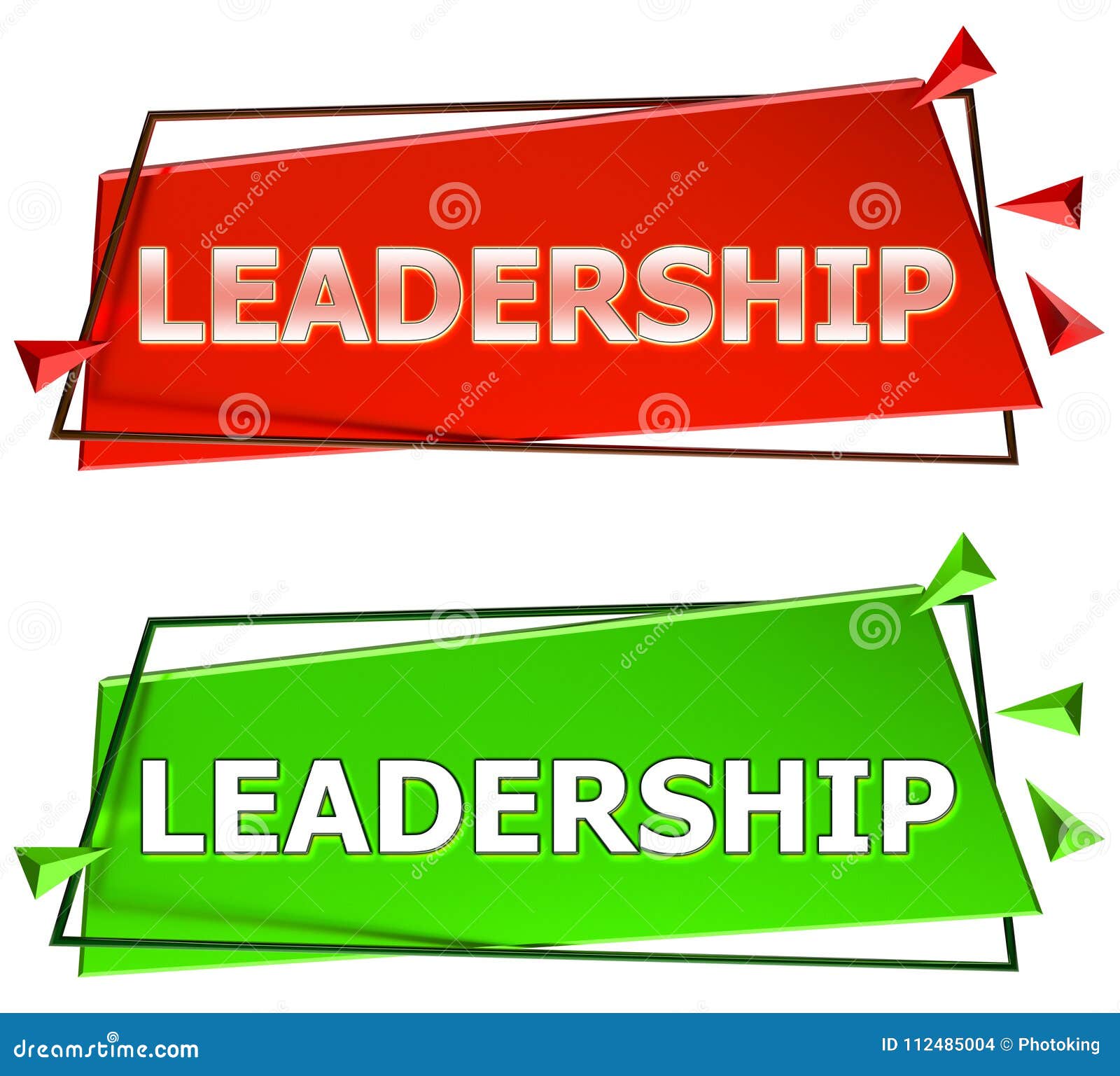 Leadership sign stock illustration. Illustration of corporate - 112485004