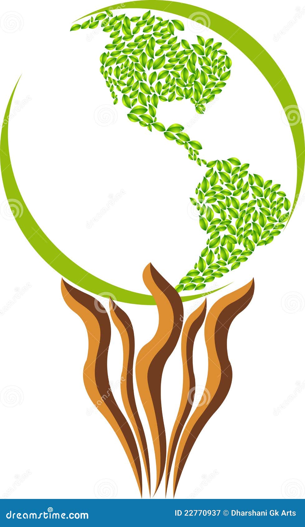 Leaf America logo stock vector. Illustration of logotype 22770937