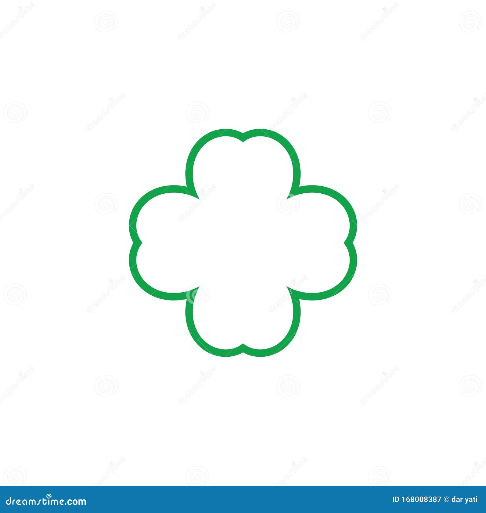 leaf clover sign icon.saint patrick .