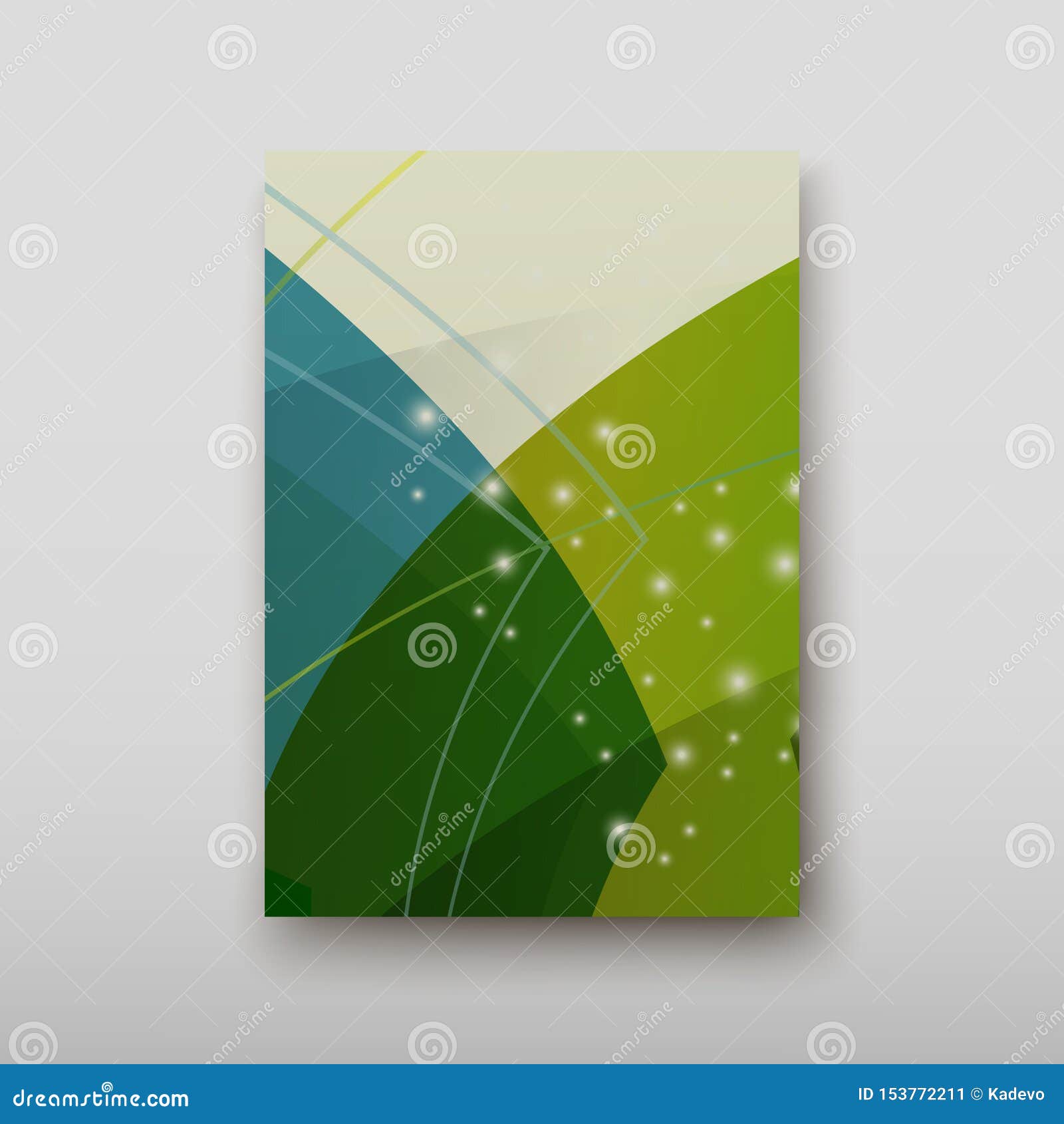 Leaflet Cover Presentation Abstract Geometric Background, Layout in A4 Set  Technology Brochure Stock Vector - Illustration of document, minimal:  153772211